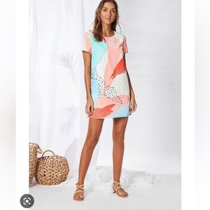 Mink Pink I’ll Be Around T Shirt Dress